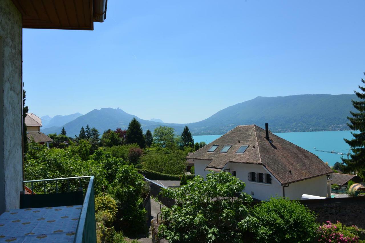 La Villanelle - Magnifique vue sur le lac, 5 minutes à pied de la plage Veyrier-du-Lac Extérieur photo